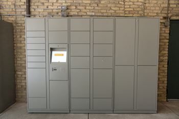 Package receiving area